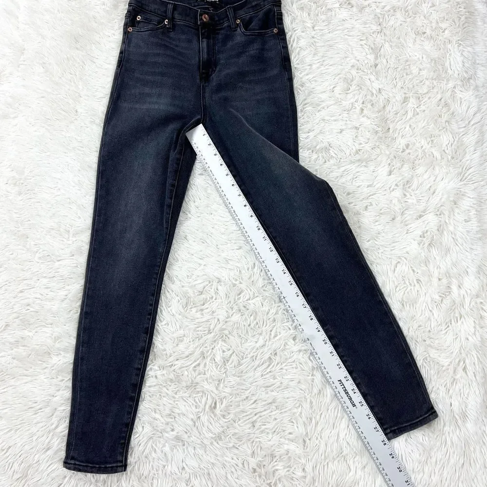 Fashion Nova Black High Waisted Stretch Skinny Jeans Size 3 / 26 - Picture 3 of 8